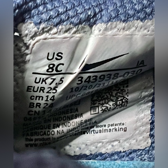 KIDS' DYNAMO FREE TRAINER IN PEWTER/ GREEN/ NAVY - Picture 5 of 7